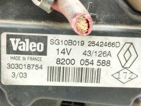 Foto 2ª: Alternador Renault Megane 75CV 55KW I CLASSIC LA0) (2001)