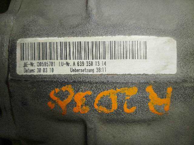 Foto 4ª: Diferencial Trasero Mercedes Vito 2.2 D CDI W639 [646980] (2010)