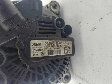 Foto 2ª: Alternador Peugeot 208 ACCESS 68CV 50KW [8H01] (2012)