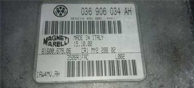 Foto 3ª: Centralita Motor ECU Seat Ibiza 1.4 16V(75CV) [BBY]