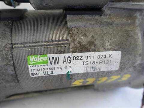 Foto 3ª: Motor de Arranque Volkswagen Passat 2.0 TDI BERLINA 110CV 81KW [CBDC] (2010)