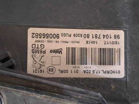 Foto 2ª: Faro Izquierdo Peugeot 3008 1.6 BLUEHDI 100 100CV 73KW [BH02] (2021)