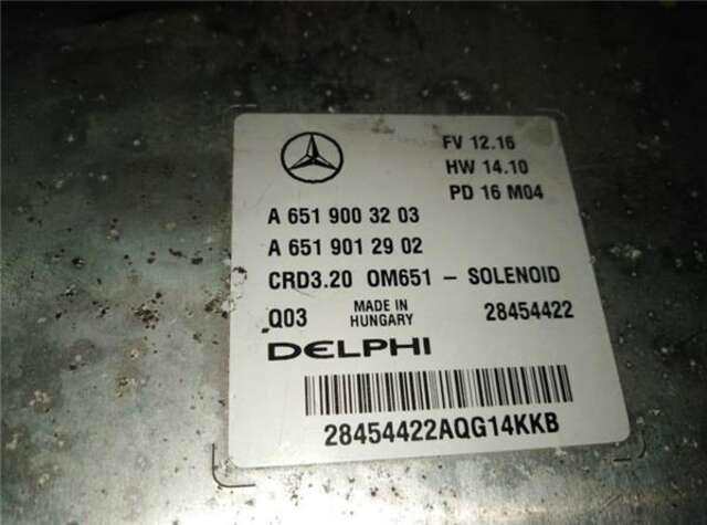 Foto 2ª: Centralita Motor ECU Mercedes Sprinter 210 CDI [OM 651.955]