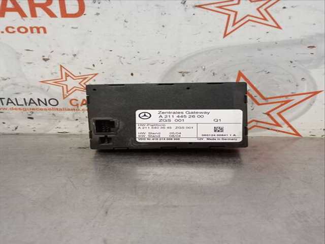 Foto 3ª: Centralita Motor ECU Mercedes Clase E 180 E 320 CDI 211.026) BERLINA 204CV 150KW [648961] (2005)