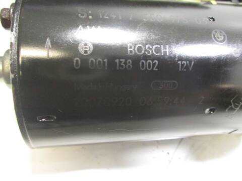 Foto 2ª: Motor de Arranque Bmw Serie 3 315 N43B20AY BERLINA (2007)