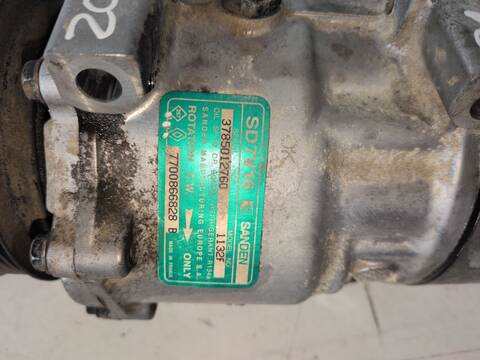 Foto 3ª: Compresor Aire Acondicionado Renault Megane F8Q624 I BERL./ BERL. CON PORTON BA0) (1998)