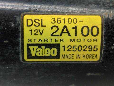 Foto 2ª: Motor de Arranque Kia Ceed DRIVE 90CV 66KW [D4FB] (2010)