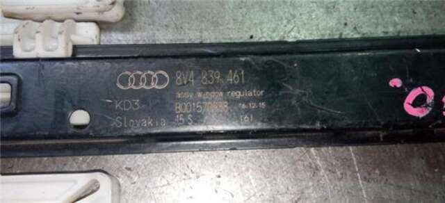 Elevalunas Eléctrico Trasero Izquierdo Audi A3 1.6 ATTRACTION [1.6 LTR. - 81 KW TDI]