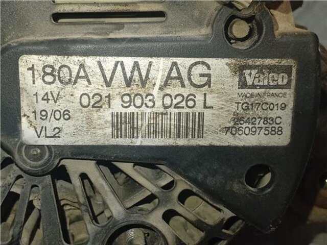 Alternador Volkswagen Passat 2.0 TDI 16V