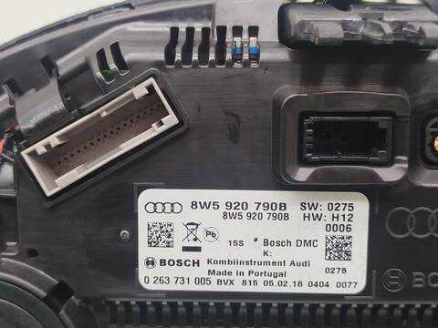 Foto 3ª: Cuadro de Instrumentos Audi A4 2.0 TDI AVANT 150CV 110KW [DEUA] (2016)