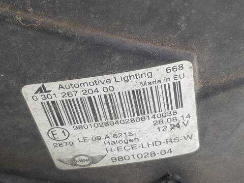 Foto 3ª: Faro Derecho Mini Countryman ONE [N16B16] (2010)