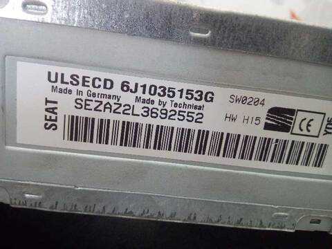 Foto 4ª: Sistema Audio Radio CD Seat Ibiza SPORT 105CV 77KW [CAYC] (2012)