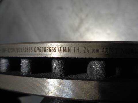Foto 2ª: Disco Freno Delantero Peugeot 406 SLDT BERLINA 90CV 66KW [D-DHX] (1999)