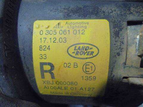 Foto 3ª: Faro Antiniebla Delantero Derecho Land Rover Discovery 2.5 TD 139CV 102KW [15P] (2004)