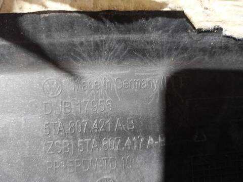 Foto 2ª: Paragolpes Trasero Volkswagen Touran ADVANCE BMT 110CV [CRKB] (2015)