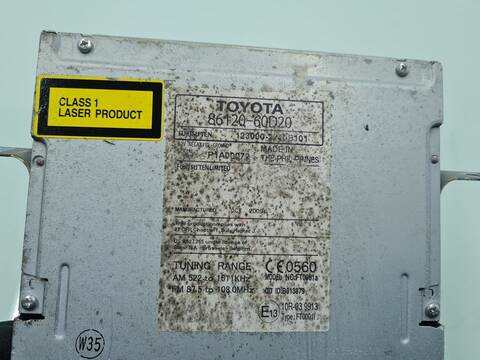 Foto 4ª: Sistema Audio Radio CD Toyota Land Cruiser LIFE 173CV 127KW [1KDFTV] (2010)