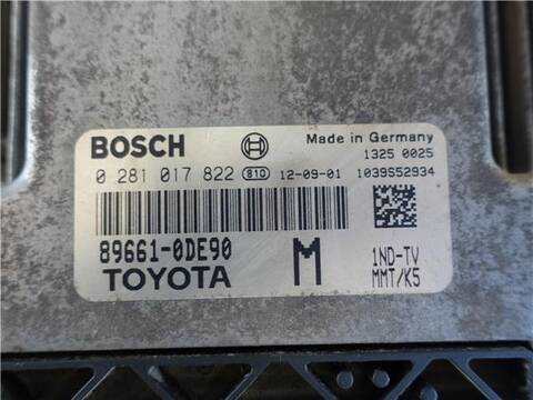 Foto 3ª: Centralita Motor ECU Toyota Yaris 1.4 D-4D 90CV 66KW [1ND-TV] (2012)