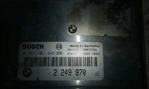 Foto 2ª: Centralita Motor ECU Bmw Serie 3 315 2.0 16V DIESEL CAT BERLINA 136CV 100KW [20-4D-1] (1998)