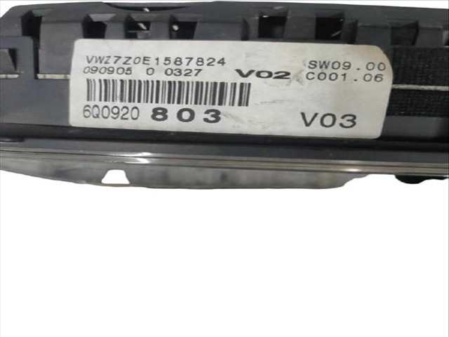 Foto 3ª: Cuadro de Instrumentos Volkswagen Polo 1.4 16V 101CV (2001)