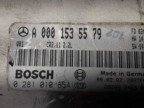 Foto 3ª: Centralita Motor ECU Mercedes Clase C 160 2.2 CDI CAT BERLINA 143CV 105KW (2006)