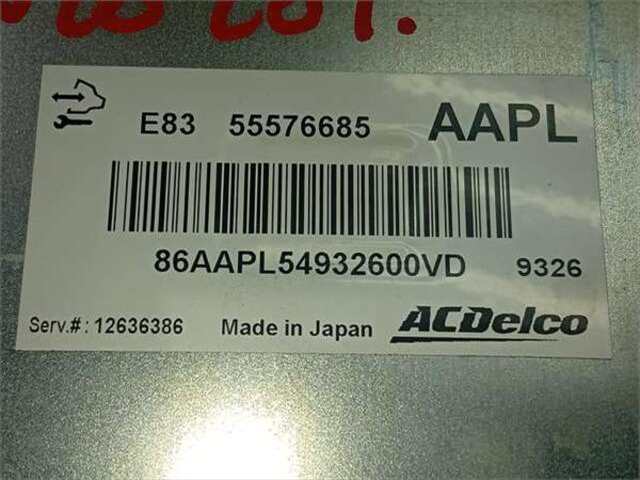 Centralita Motor ECU Opel Corsa 1.2 CMON [1.2 LTR. - 63 KW CAT (A 12 XER - LDC)]