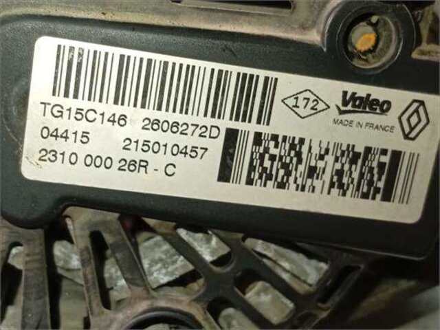 Alternador Mercedes Citan 1.5 109 CDI EXTRALANG (A3) [1.5 LTR. - 66 KW CDI CAT]