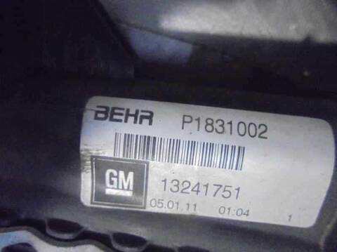 Foto 3ª: Intercooler Opel Insignia COSMO BERLINA 160CV 118KW [A20DTH] (2011)
