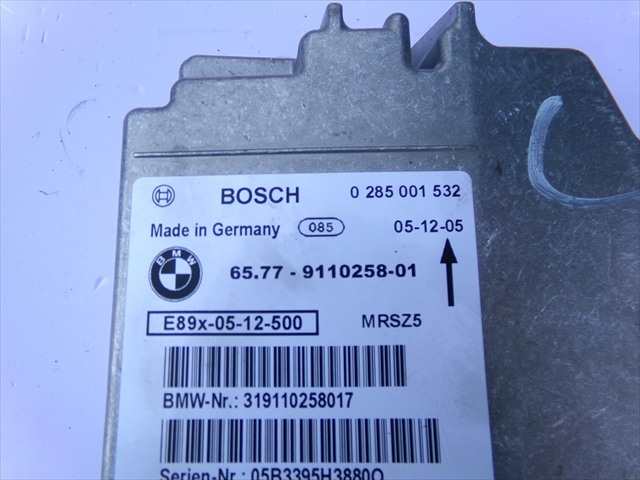 Foto 3ª: Centralita Airbag Bmw Serie 3 320 2.0 D E90,2004-2008 [204D4] (2006)