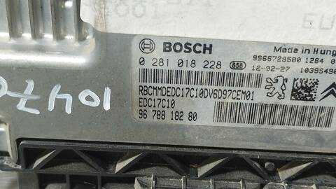 Foto 4ª: Centralita Motor ECU Peugeot 208 ACTIVE 92CV 68KW [9HP] (2012)