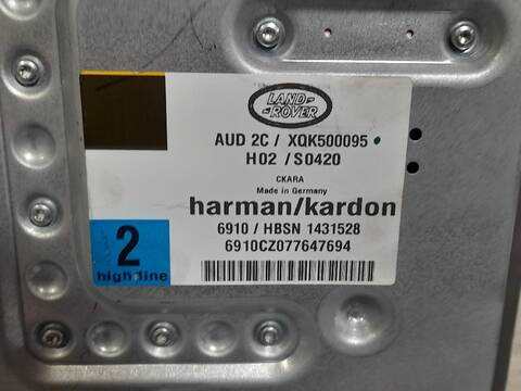 Foto 3ª: Sistema Audio Radio CD Land Rover Range 3.6 TD V8 272CV [368DT] (2005)