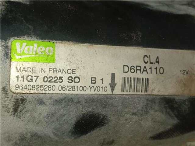 Foto 2ª: Motor de Arranque Peugeot 207 1.4 CONFORT [1.4 LTR. - 50 KW HDI FAP]