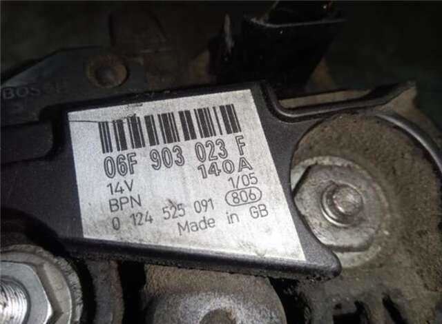 Alternador Audi A3 2.0 TDI AMBITION QUATTRO (103KW) [2.0 LTR. - 103 KW TDI]