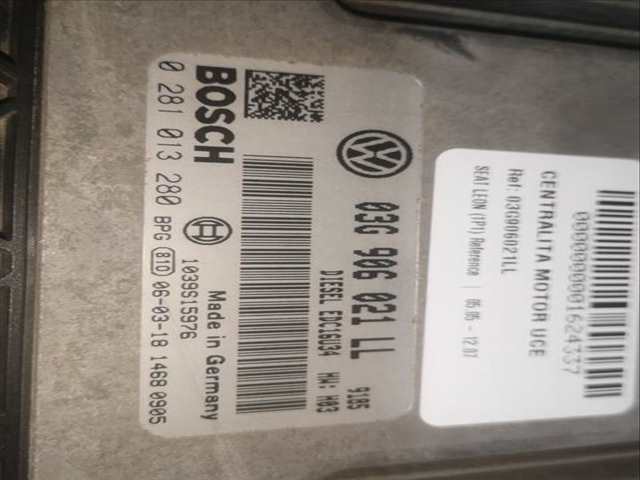 Foto 2ª: Centralita Motor ECU Seat Leon BKD (2006)