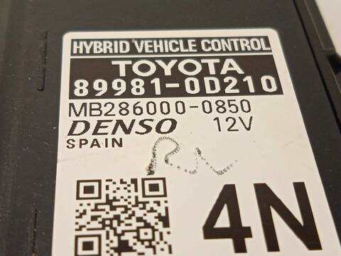 Foto 4ª: Centralita Motor ECU Toyota Yaris 1.5 HYBRID MXPJ10L) 92CV 68KW [M15A] (2023)