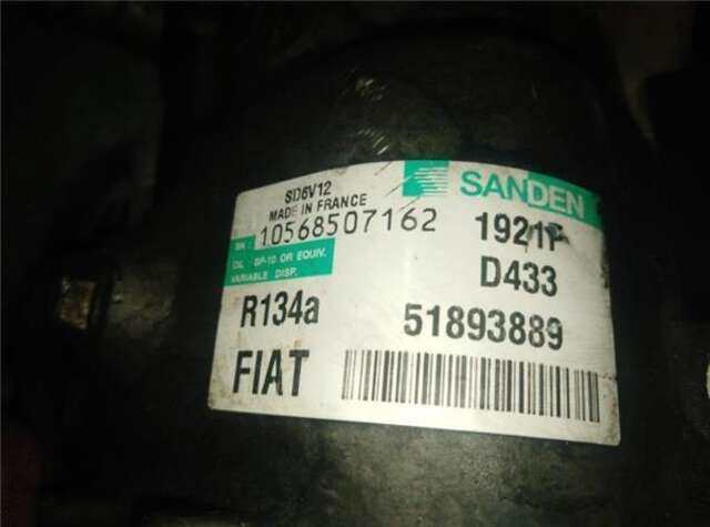 Compresor Aire Acondicionado Fiat Qubo 1.3 TREKKING [1.3 LTR. - 70 KW 16V M-JET CAT]
