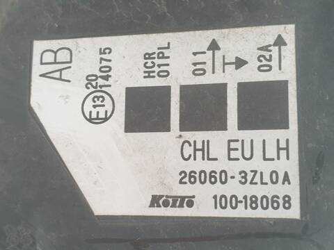 Foto 2ª: Faro Izquierdo Nissan Pulsar ACENTA [HRA2DDT]