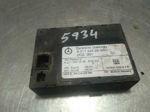 Caja Reles Fusibles Mercedes Clase C 160 350 219.356) 272CV 200KW