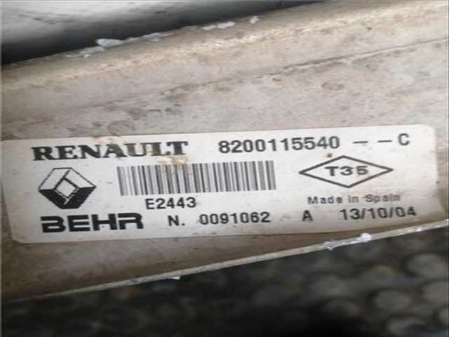 Intercooler Renault Megane 1.5 CONFORT DYNAMIQUE [1 5 LTR. - 60 KW DCI DIESEL] BERLINA 82CV II CLASSIC BERLINA 2003 )
