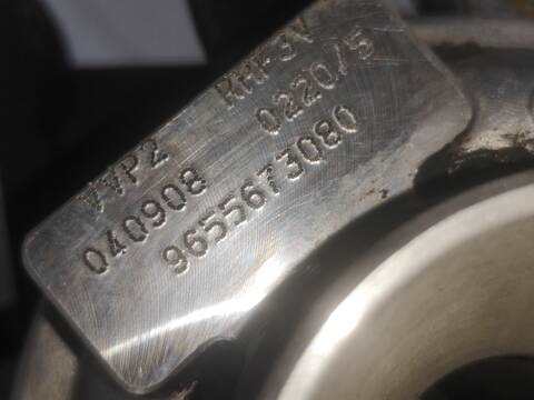 Foto 2ª: Turbocompresor Citroen C3 8HY (2004)