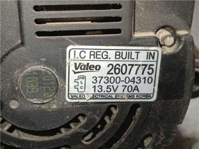 Foto 2ª: Alternador Kia Picanto 1.0 BASIC [1.0 LTR. - 49 KW CAT] [G3LA]