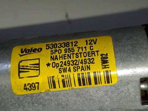 Foto 3ª: Motor Limpia Trasero Seat Leon 1.9 TDI 105CV 77KW [BXE] (2007)