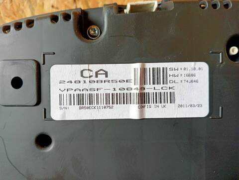 Foto 2ª: Cuadro de Instrumentos Nissan Qashqai 1.5 DCI TD CAT 103CV (2007)