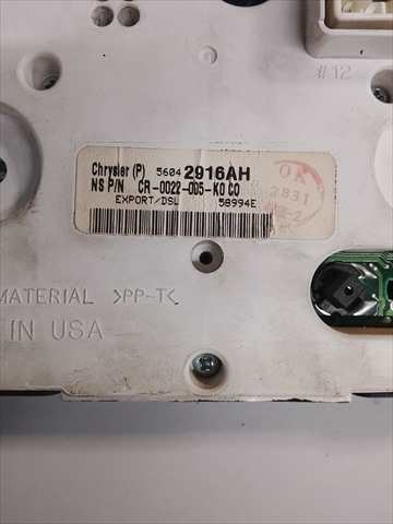 Foto 3ª: Cuadro de Instrumentos Jeep Grand Cherokee 2.7 DIESEL [D/665921] (2002)