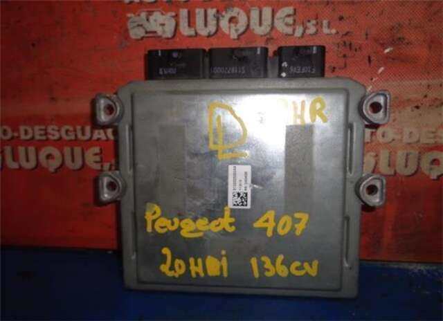 Foto 3ª: Centralita Motor ECU Peugeot 407 2.0 HDI 135 [RHR (DW10BTED4)]
