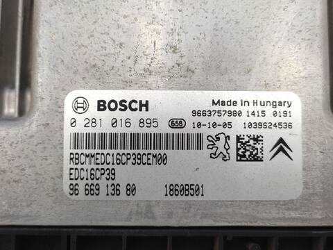 Foto 3ª: Centralita Motor ECU Peugeot 4007 2.2 HDI 156CV 115KW [4HK] (2011)