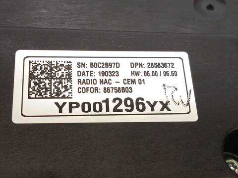 Foto 4ª: Mando Multifuncion Opel Crossland 1.2 110CV 81KW [HN05] (2019)