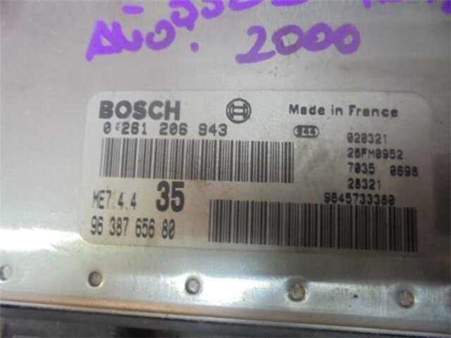 Foto 2ª: Centralita Motor ECU Peugeot 307 1.6 BIOFLEX [NFU (TU5JP4)]