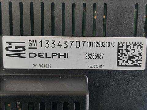 Foto 3ª: Mando Climatizador Opel Astra 2.0 CDTI 160CV 118KW [A 20 DTH] (2011)