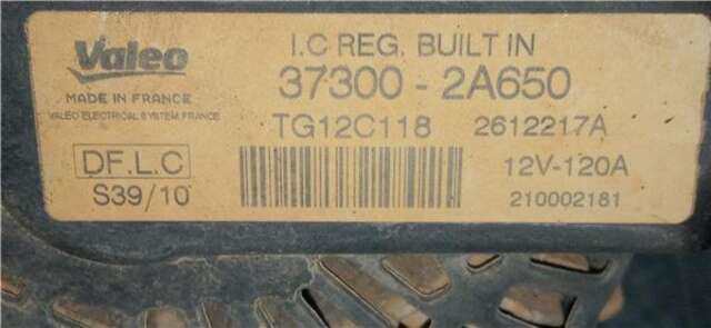 Alternador Hyundai ix20 1.4 CLASSIC [1.4 LTR. - 57 KW CRDI CAT]