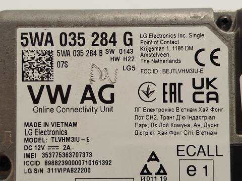 Foto 4ª: Centralita Motor ECU Volkswagen T-Roc 1.0 TSI 110CV 81KW [DLAA] (2024)